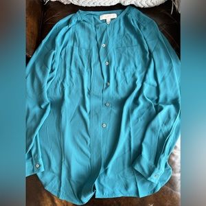 Ann Taylor Loft Maternity XS blouse top